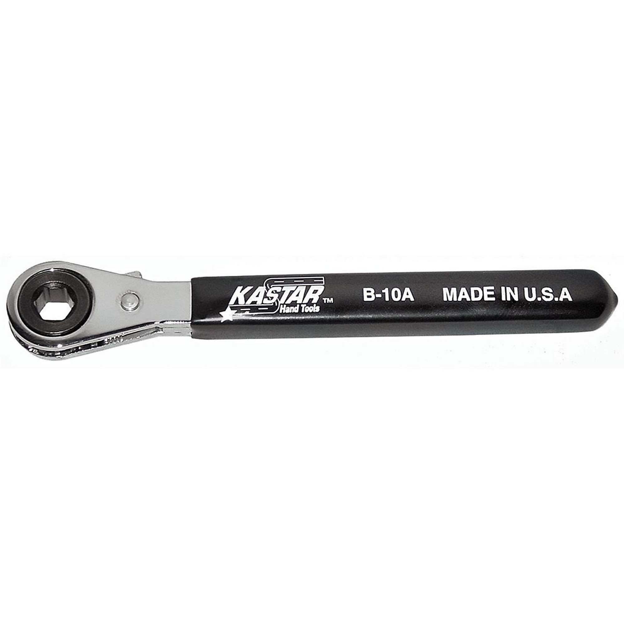 Lang Tools Battery Side Terminal Wrench — 5/16in., Reversible Ratcheting Box, Insulated Handle, Model# KASB10A